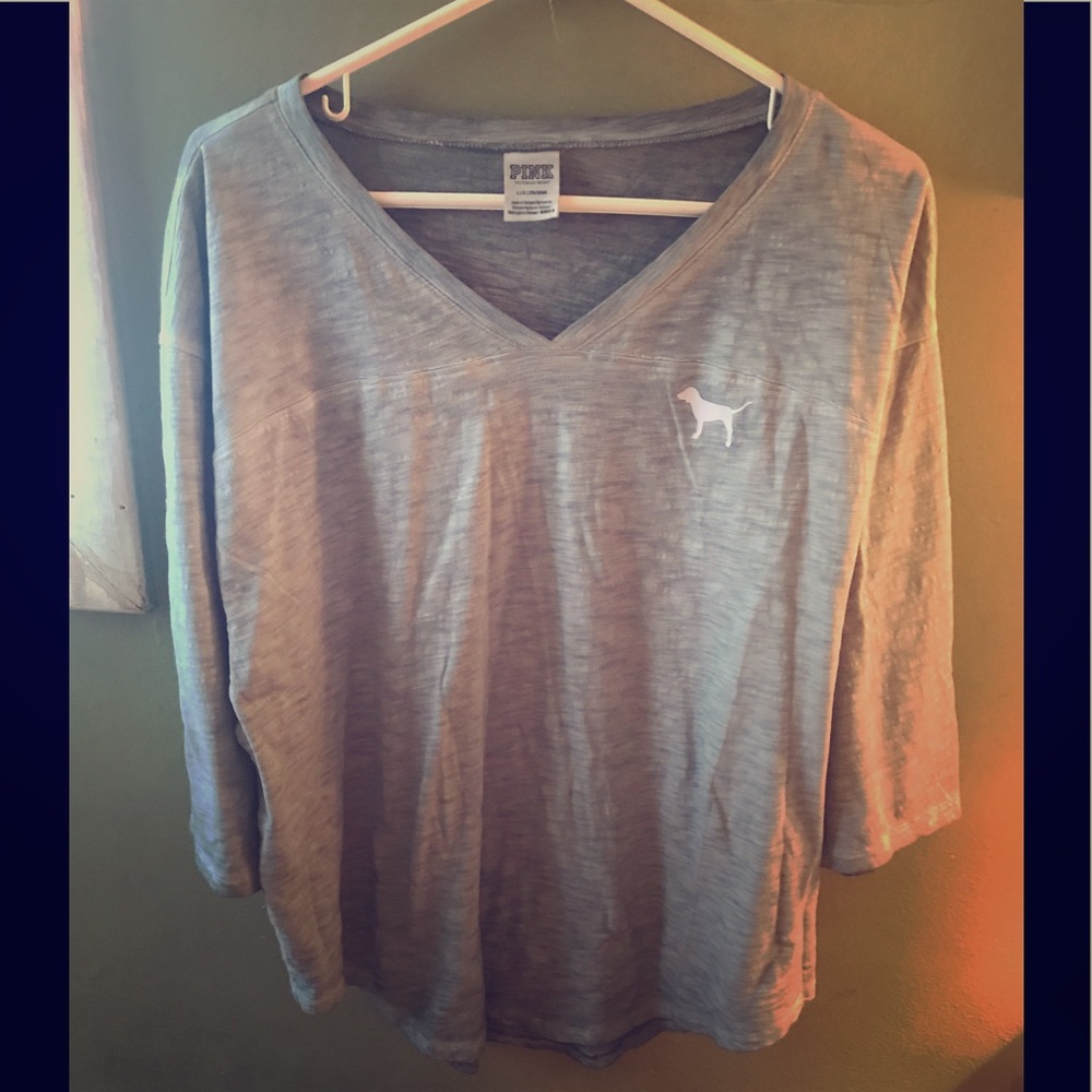 NWOT. Pink bling tee